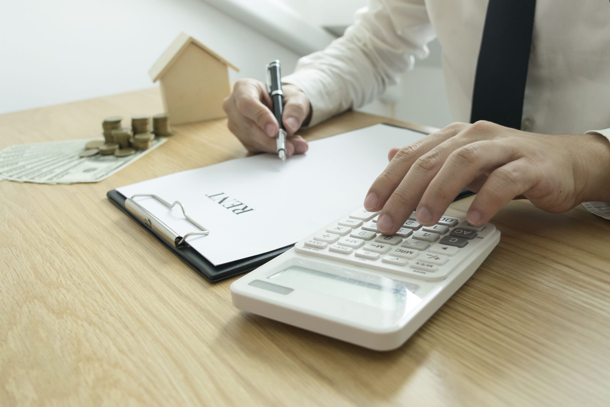 close-up-business-person-working-desk-office